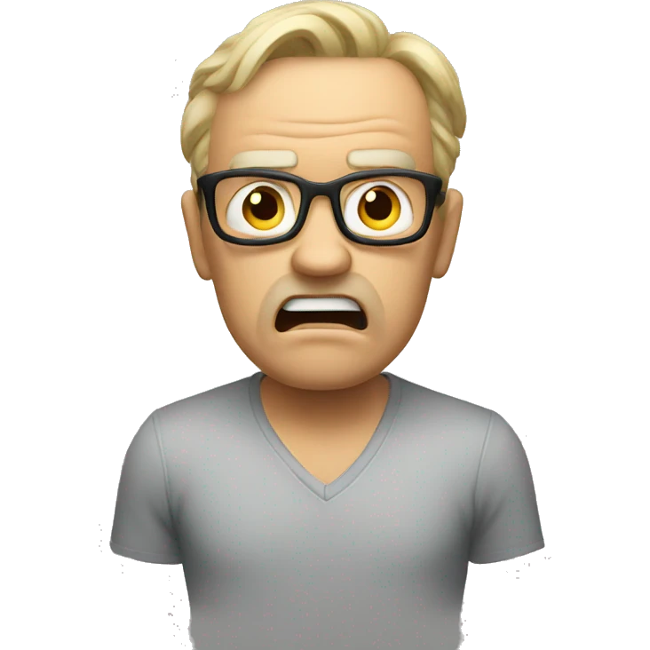 angry mr Tim emoji