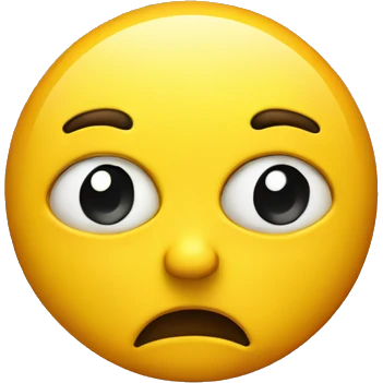 yellow emoji, serious, nodding, spinning clockwise emoji