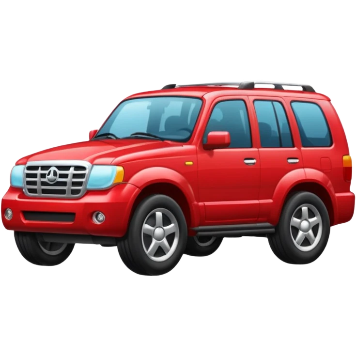 red suv emoji