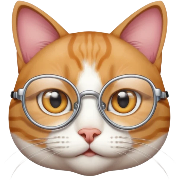Create a emoji of a cat who shot in hide we are white lenses and we are avoid court as a doctor emoji