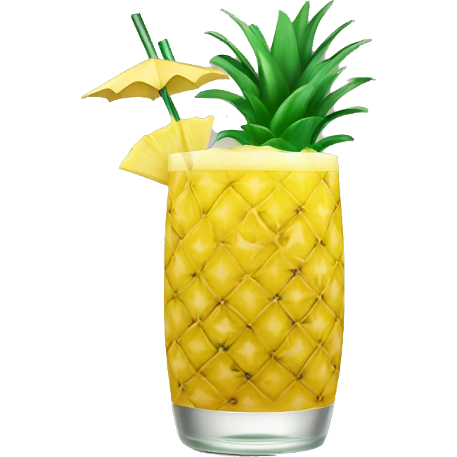 Pineapple cocktail  emoji