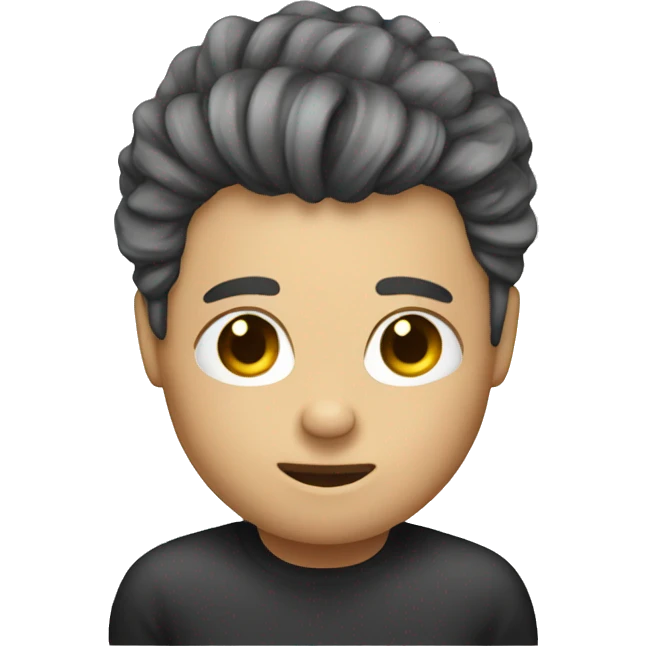 A person dying their hair emoji