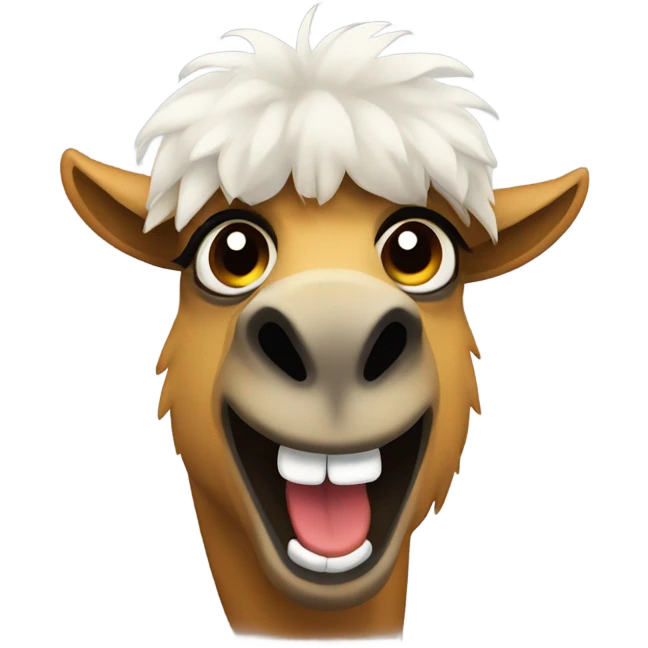 angry lama emoji