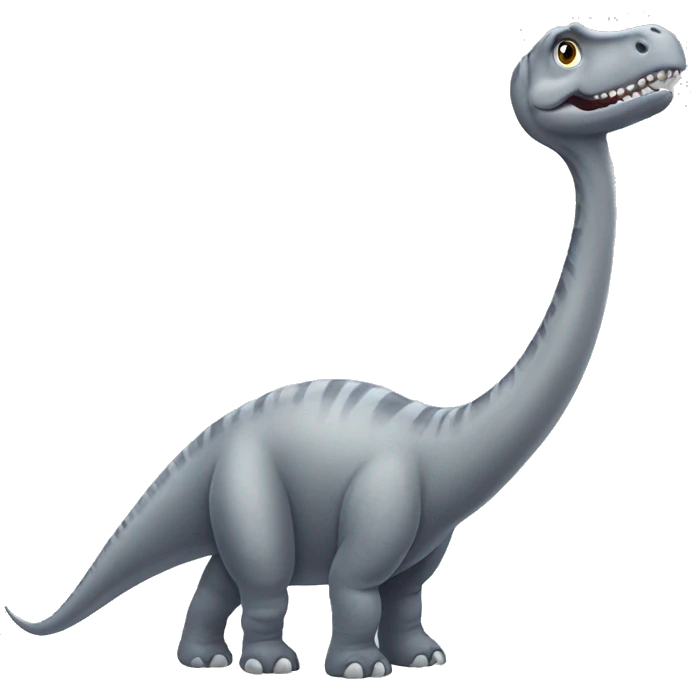 grey brachiosaurus emoji