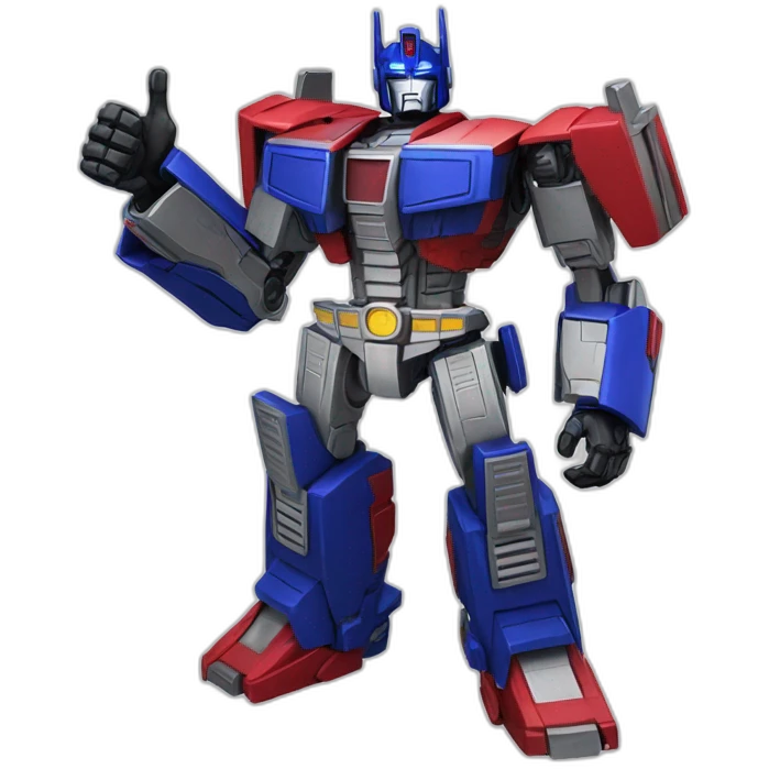 optimus-prime-thumbs-up emoji