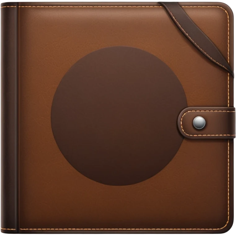 daily planner agenda leather emoji