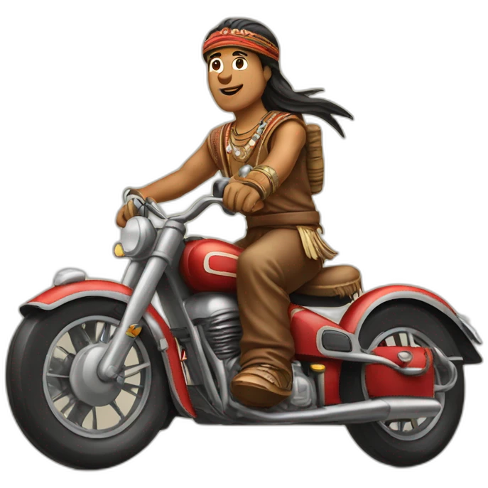 Motos Indian emoji