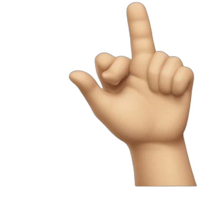 winston churchill hand pointing right emoji