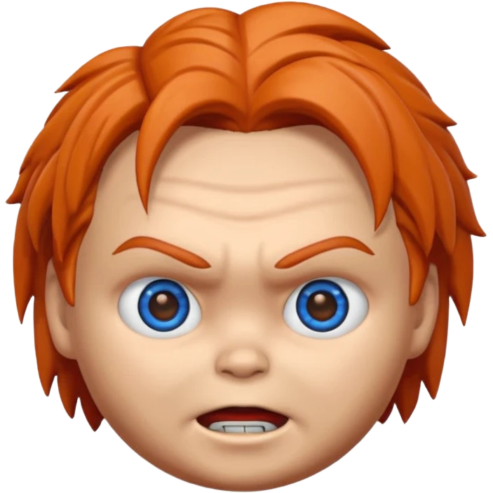 Un emojin de chuky emoji