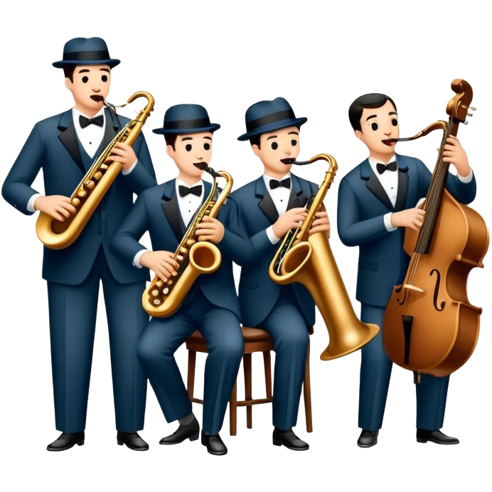 1920’s Chicago Jazz band emoji