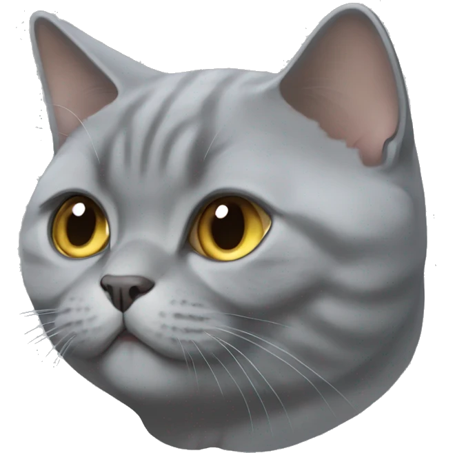 Greg British shorthair cat emoji