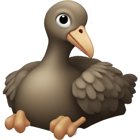 Dodo go to sleep emoji