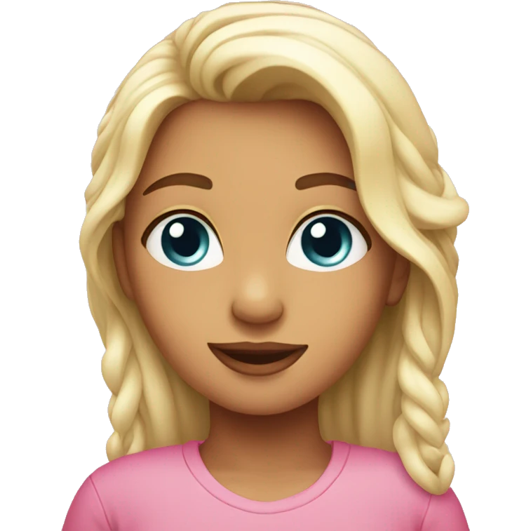 pretty heart girlie emoji