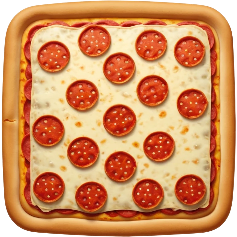 square pepperoni pizz emoji