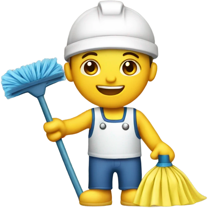 cleaning emoji