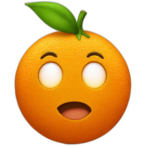 orange emoji