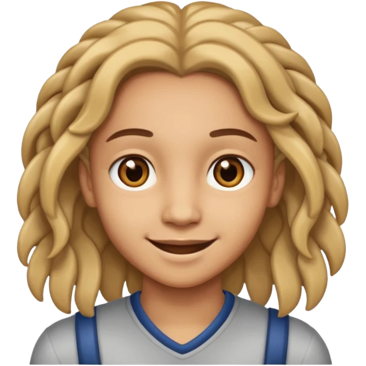light skin with locks emoji