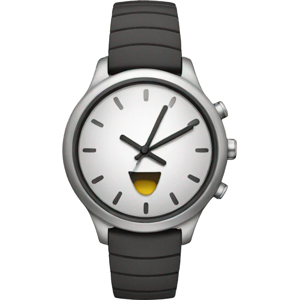 an emji showing a watch vibrating emoji