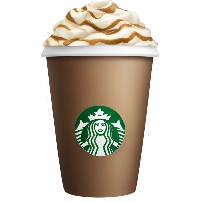 Starbucks coffee emoji