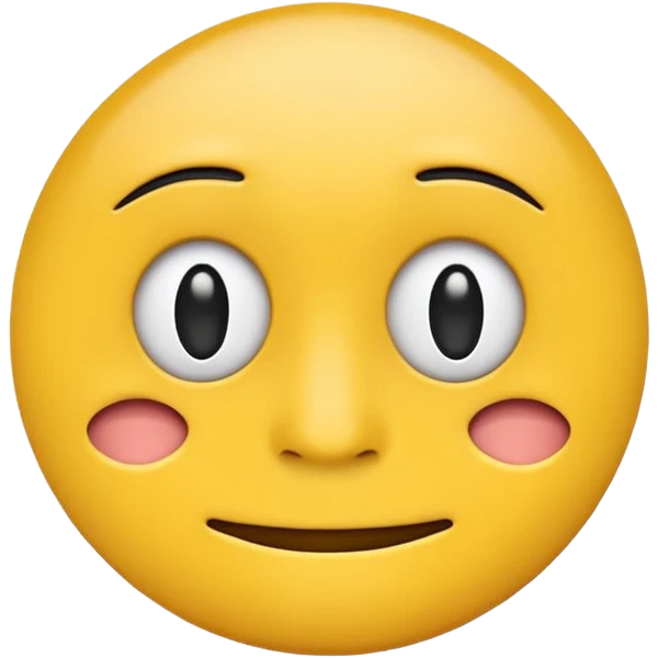 flat vector yellow emoji face #FFCC4D, circular, no nose or eyebrows, eyes are two horizontal lines, mouth is a thick black X for silence, minimal, clean, standard emoji style, no gradients or shadows, transparent background emoji