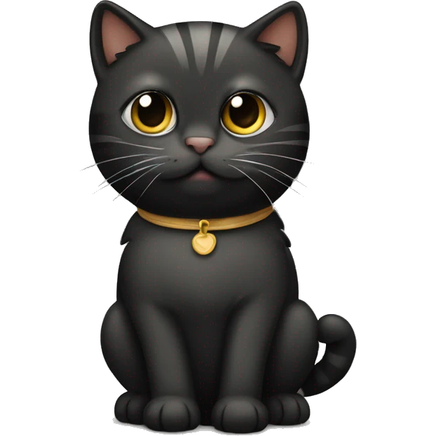 Braun schwarz gestreifte Katze emoji