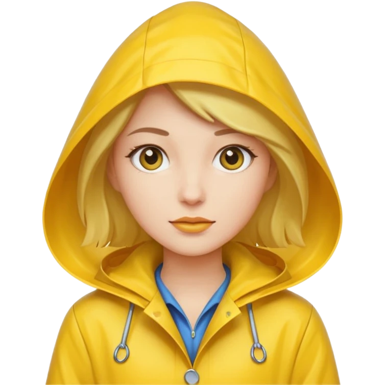 Raincoat Pedestrian woman emoji
