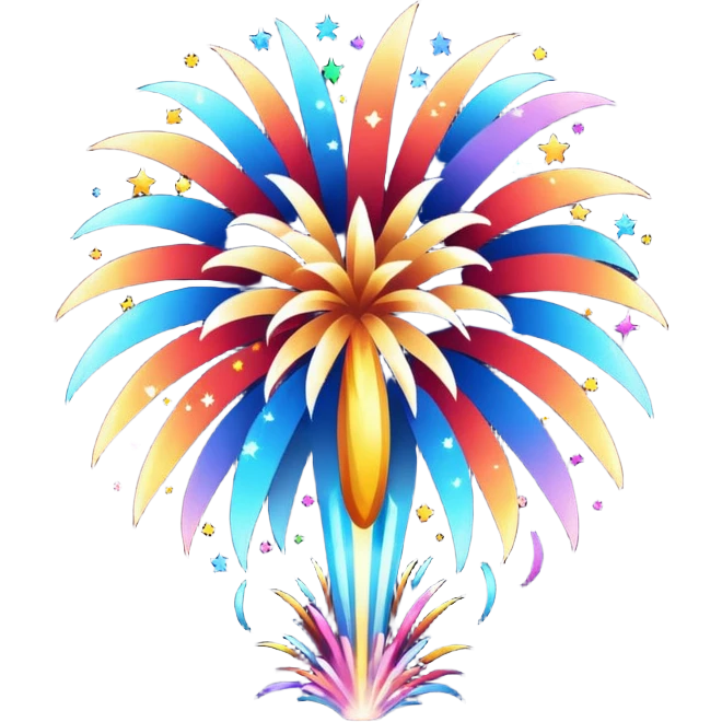 Fireworks emoji
