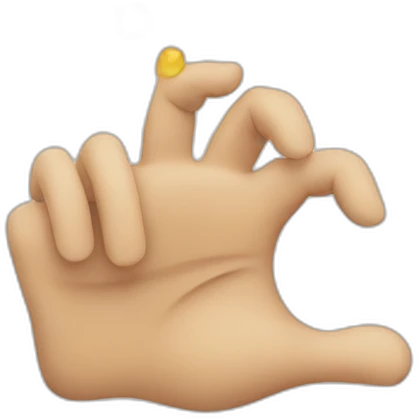 hand ok restaurant emoji