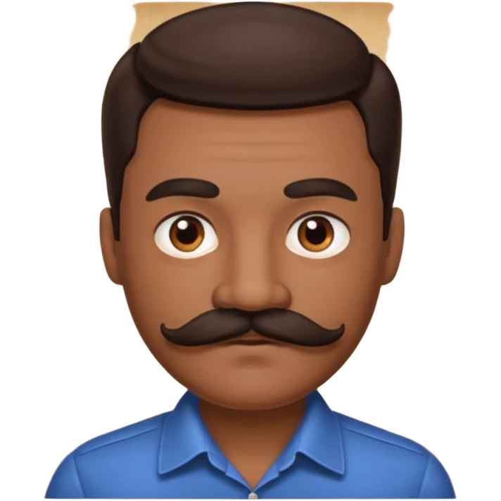 only mustache  emoji