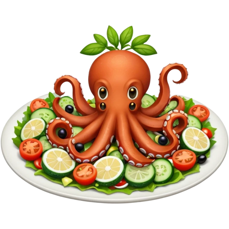 octopus salad emoji