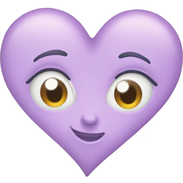 Pastel heart emoji