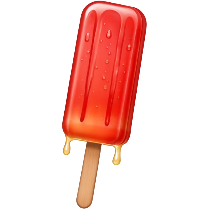 Elado de agua rojo emoji