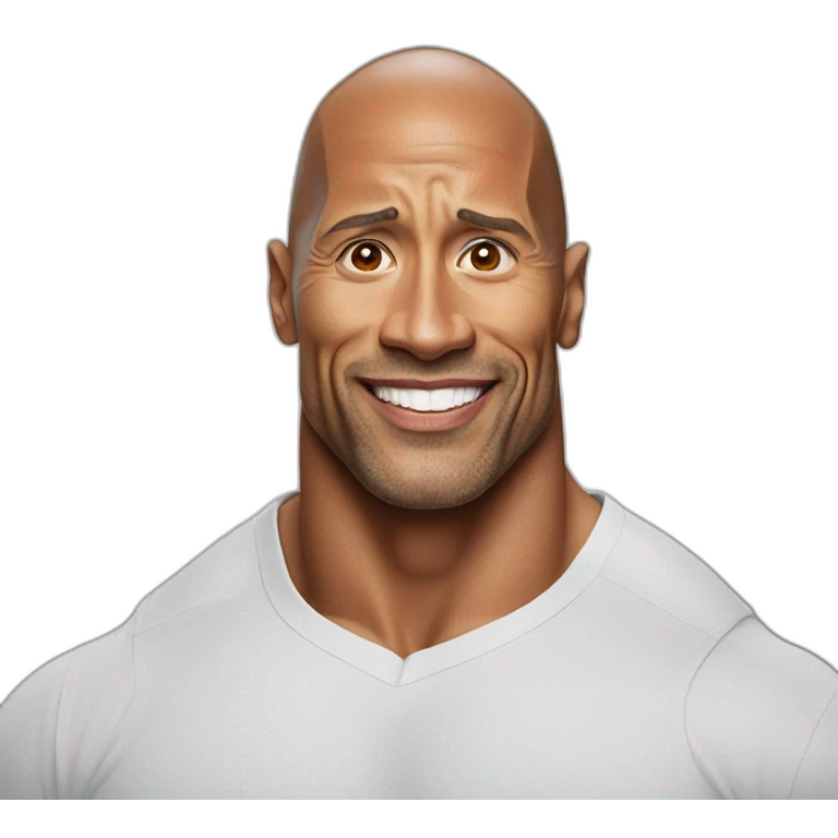 Dwayne Johnson emoji
