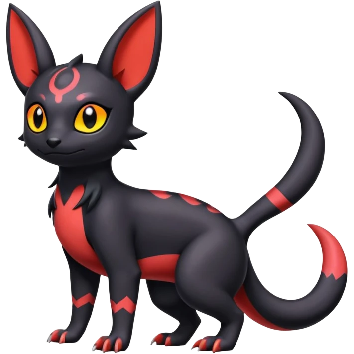 Salandit-Noibat-Umbreon-Litten-Hybrid (Full body) emoji