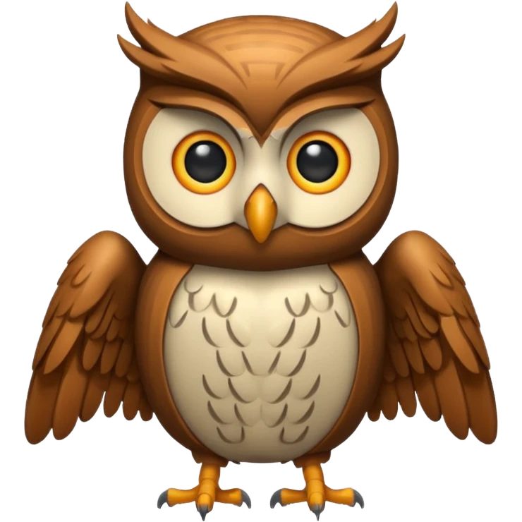 code writing owl emoji