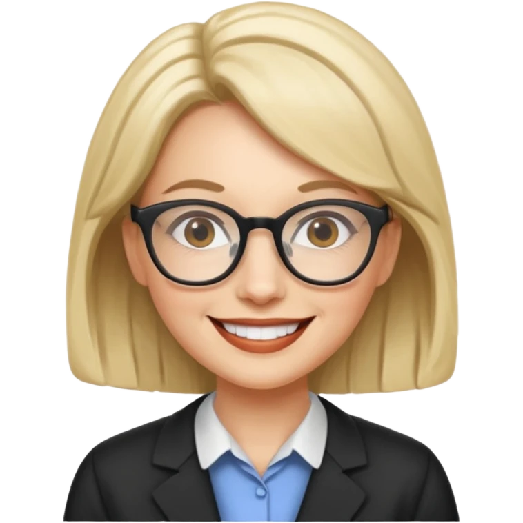 ahora el perfil de la misma profesora emoji