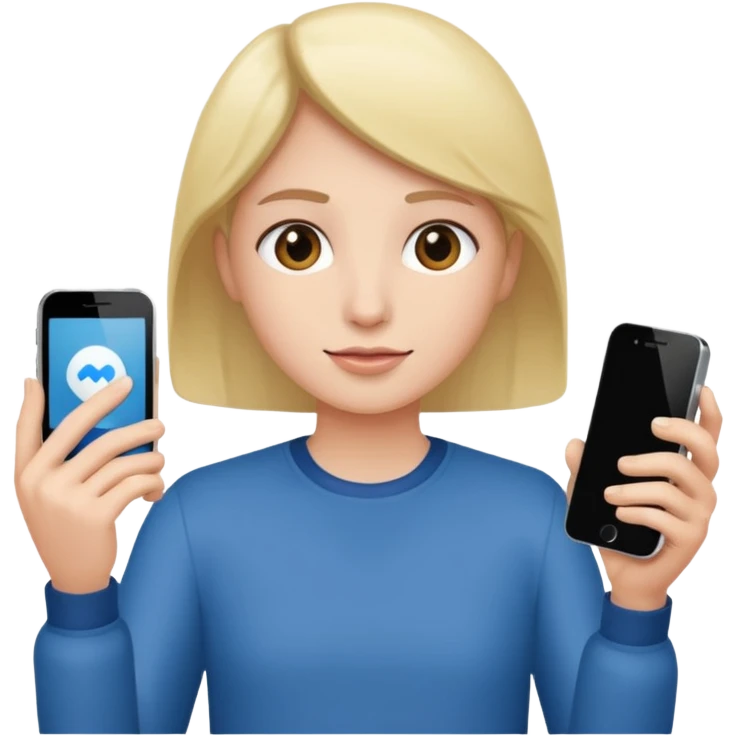 sending messange on phone emoji