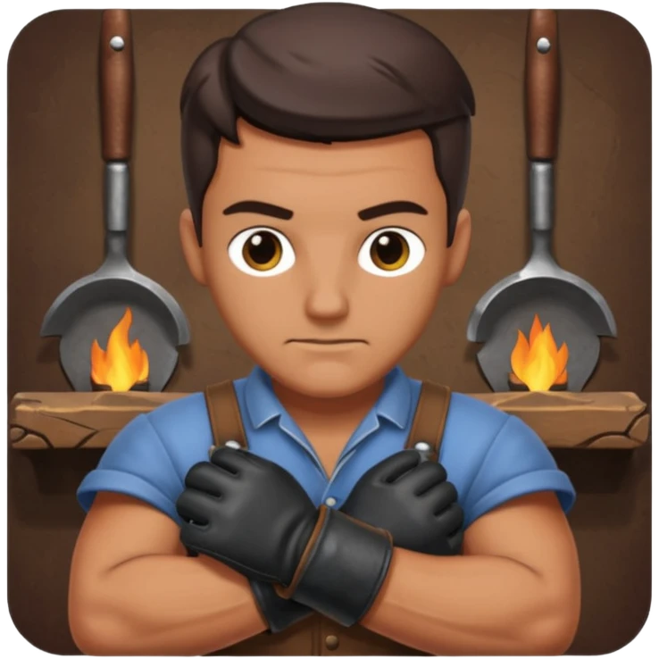 зобрази ковальство  emoji