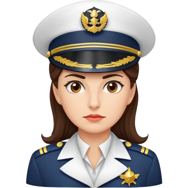 Woman Captain of the ship emoji