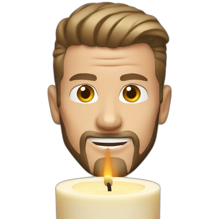 Candle David Beckham emoji
