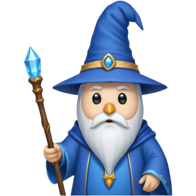 Penguin Wizard emoji