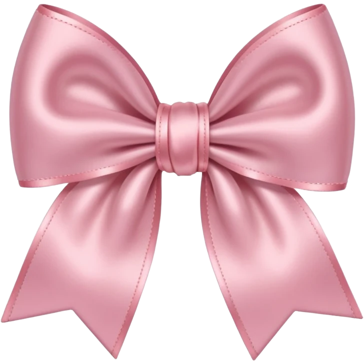 A Light pink bow emoji