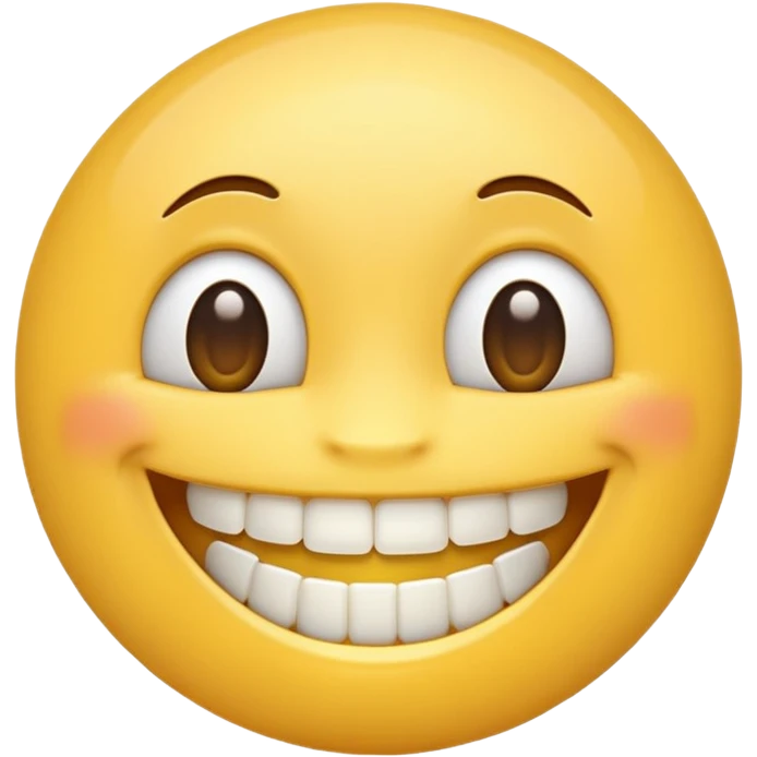 A SMILING EMOJI WITH BRACES emoji