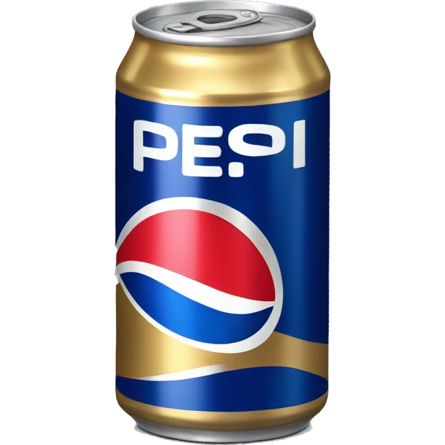 Gold Pepsi can emoji
