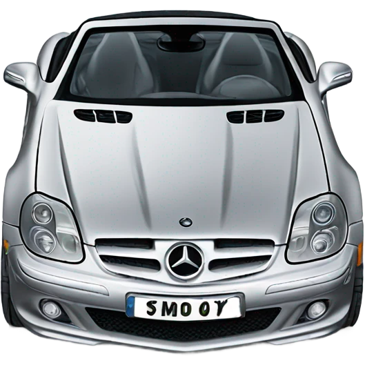 Mercedes slk 2000 silver emoji