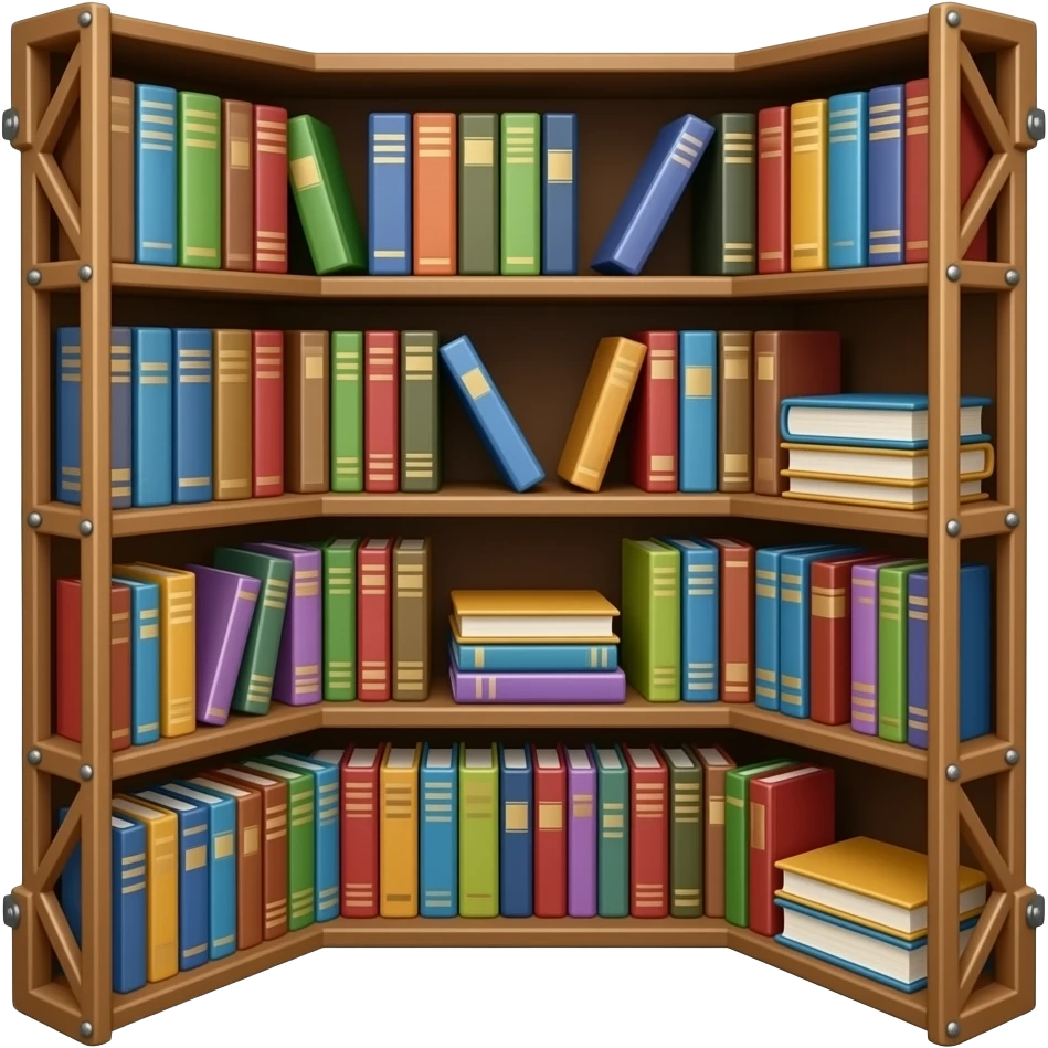 mechanism,books, growth emoji