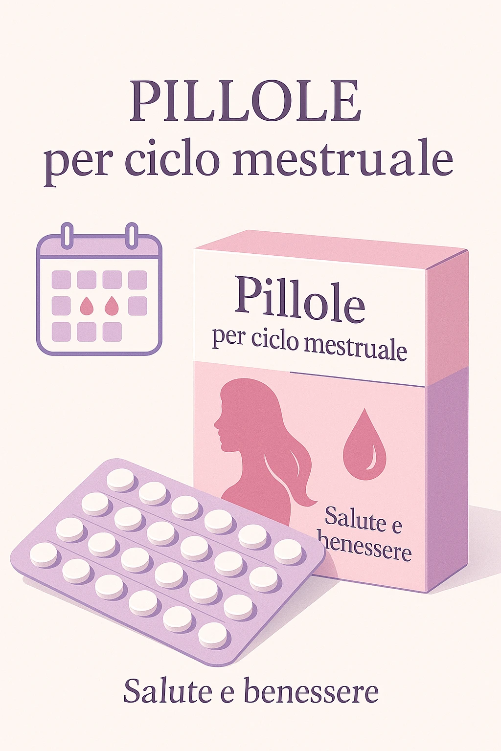 vendita di pillole per ciclo mestruale emoji