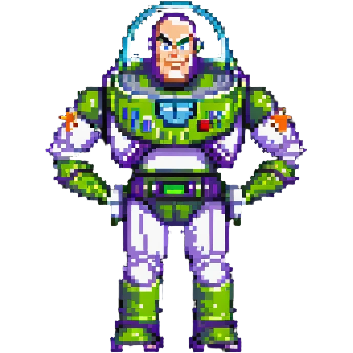 anti Buzz Lightyear, evil space ranger, dark version emoji