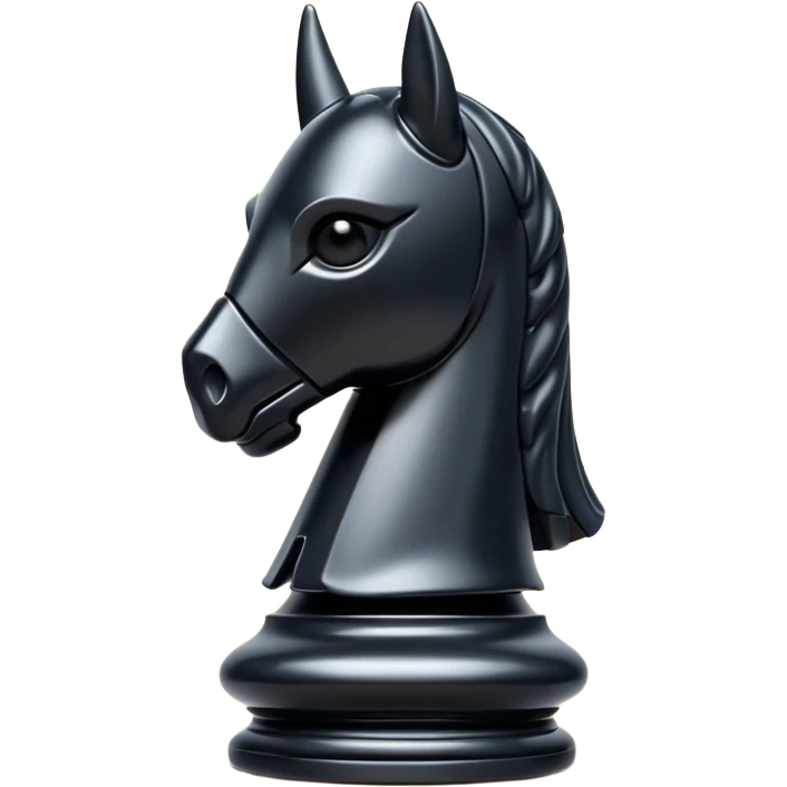 black knight chess emoji