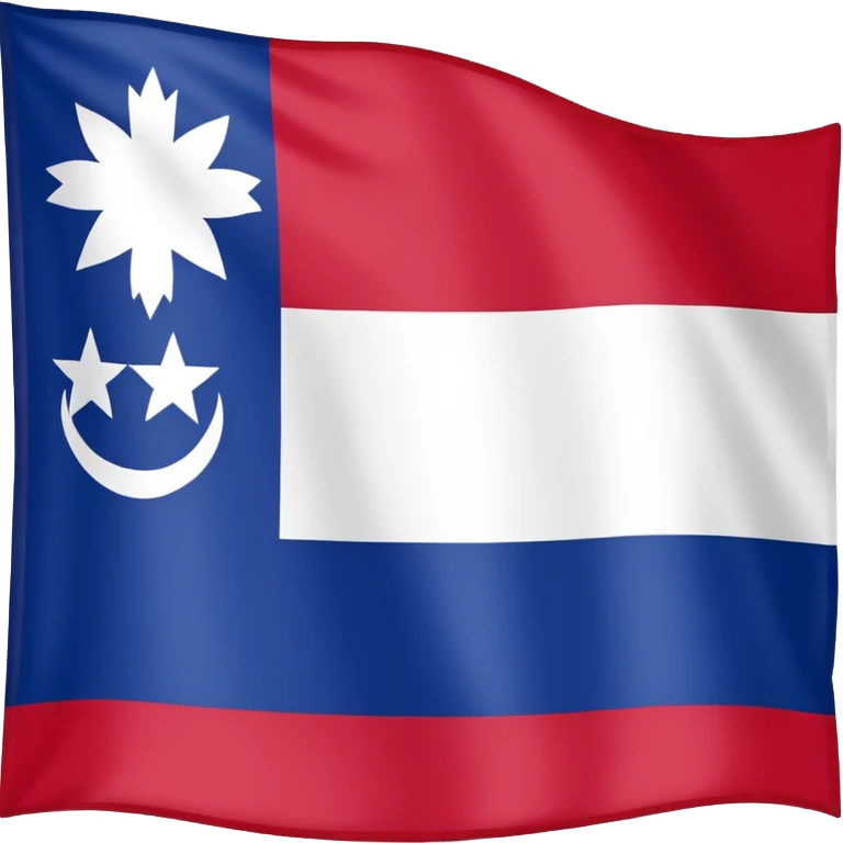 North Carolina state flag emoji